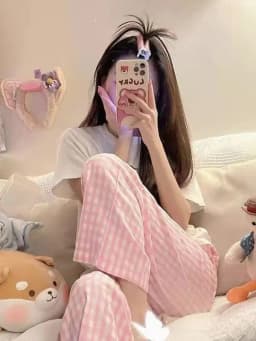 Cotton Wide Leg Pants Women's Summer Thin New Home Sleepwear Casual Loose BF Lazy Style Straight Cut Loose Fit High Waist