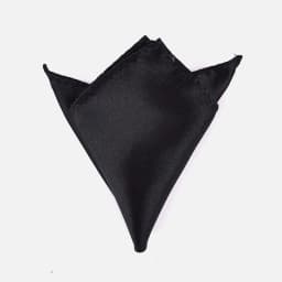 Luxury Men's Handkerchief Solid Color White Black Red Hankies Polyester Hanky Business Pocket Square Chest Towel 22*22CM