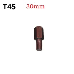 1pc 30/75mm Magnetic Torx Screwdriver Bit Steel 10mm Hex Shank Screwdrive For Impact Screwdriver T20/T25/T30/T40/T45/T50/T55