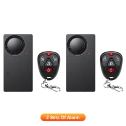 Wireless Vibration Alarm Door And Window Anti-Theft Alarm With Remote Control 110dB Motorcycle Bicycle Security Sensor System