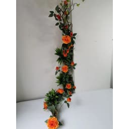 1.75 Meter Artificial Vine Green Leaf Simulation Rose Rattan Plant Branch Decoration Office DIY Rattan