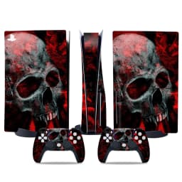Sticker for PS5 Disk Console and 2 Controller Vinyl Decal Decorative Wrap Cover for Game Skin