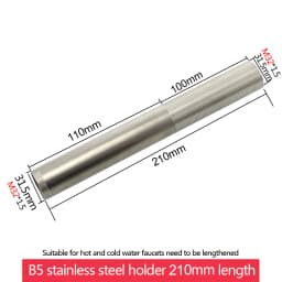 Copper kitchen sink hot and cold faucet accessories base fixed foot screw nut 30 plus filament