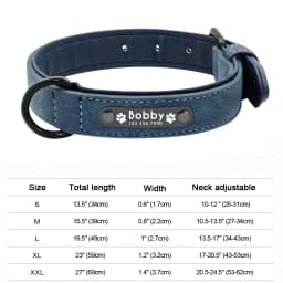Dog Collars Personalized Dog Buckle Collars Free Engraving Name ID Tags For Small Medium Large Dogs Pug Pitbull Bulldog Beagle