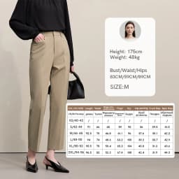 Amii Women Pants 2026 Autumn New Commuter Basic Style Tapered Pants Casual Women's Solid Versatile Ankle-Length Pants 12641091
