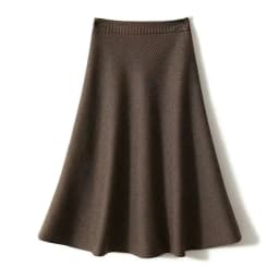 Autumn Winter Wool Plaid Warm Vintage Midi Long Skirt Women Korean Thicken High Waist Skirt Female A-Line Office Lady Elegant