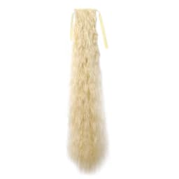 WIGSIN 32Inch Synthetic Long Kinky Curly Ponytail Drawstring Clip In Ponytail Black Blonde Hair Extension for Women