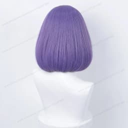 35cm Short Bob Cosplay Wig Golden Yellow Red Purple Black Blue Pink Women Bobo Hair Heat Resistant Hair Universal Anime Wigs