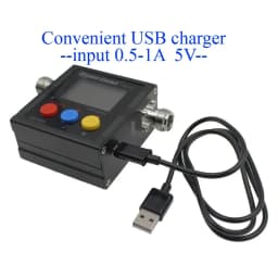 SURECOM SW-102 125-525 Mhz Digital VHF/UHF Power& SWR Meter With Four Connector SW102 For Two Way Radio