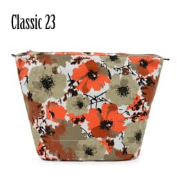 TANQU New Colorful Waterproof Inner Lining Insert Zipper Pocket for Classic Mini Obag Canvas  Inner Pocket for O Bag