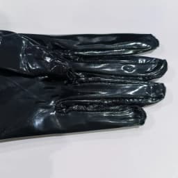 Women Long Patent Leather Coated Pole Dance Performance Gloves Halloween Cosplay Costume Accessories Nightclub Sexy Tight Glove