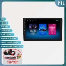 Hizpo 9 inch Multimedia For Citroen C2 C3 2001 2002 2003 - 2010 Android Auto Car Radio Player GPS Navigation Carplay QLED Screen