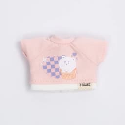 Ob11 Pure Cotton Clothes Cute Bear Short Sleeve T-Shirt Shorts Pants For Molly, Obitsu11, Ufdoll, Ymy, Gsc Body, 1/12bjd Doll