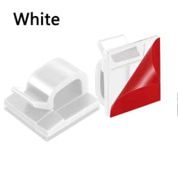 10/20/50PCS USB Cable Organizer Clips Wire Winder Holder Earphone Mouse Cord Clip Protector Management Adhesive Hooks Desk Clamp