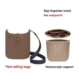 Bag Organizer Insert for Evelyne16/29 Lightweight Nylon Storage Bag Inner Pocket Bag Accessory