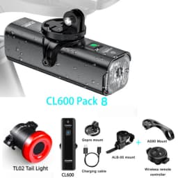TOWILD CL600 600LM Bike Light Front Lamp USB Rechargeable LED 18650 2000mAh Bicycle Light Waterproof Headlight Bike Accessories