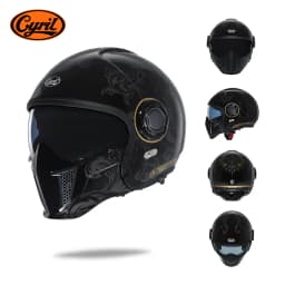 Modular Motorcycle Helmet Double Lens Full Face Motorcycle Helmet Man Woman Retro DOT Open Face Motorcycle Helmets Casco Moto