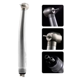 Dental High Speed 2/4Hole Clean Standard/Big Head Handpiece Push Button Air Turbine NSK Style Fit ISO Burs 1.6mm