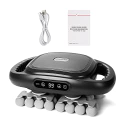 Fascia Gun 42-heads Deep High Frequency Vibration 42mm Wireless Waist and Back Massager Body Relaxation Shoulder Calf Massager