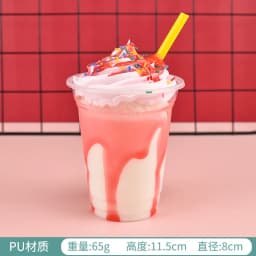 1pc/lot Simulation Ice Cream Cone Dessert Ice Cream Milk Tea Shop Decoration Fake Fruit Ice Cream Props Decoration Model DIY