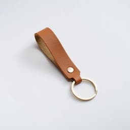 1/100pcs 8Color PU Leather Keychain Business Gift Suitable for Men and Women Car Key Strap Waist Wallet Keychains and Keyrings