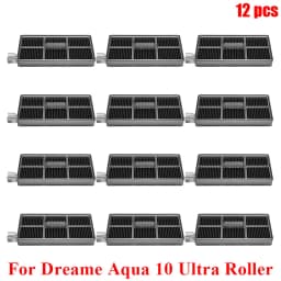 Acccessories Fit For (Dreame Aqua 10 Ultra Roller) Vacuum Parts Main Roller Brush Side Brush Cleaner Filter Dust Bag Roller Mops