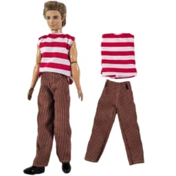 1 Set Doll Clothes Corduroy Outfit for 12 inch Ken Doll Many Style for Choice