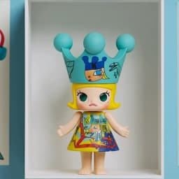 POPMART MEGA ROYAL MOLLY 100% Anniversary Series1 Blind Box Mystery Box Guess Bag Toys Doll Cute Anime Figure