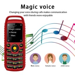 Super Mini Size Flip Mobile Phone B25 Wireless Bluetooth Cute Style Dual SIM Finger Unlocked Cellphone For Young Kids No Apps