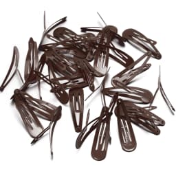 50Pcs 4.8x1.4cm Snap Hair Clips Candy Color Glossy No Slip Metal Hair Pins Clips Barrettes Accessories for Baby Girls Toddlers