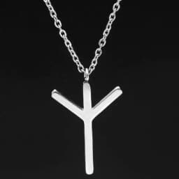 customer women rune necklace style