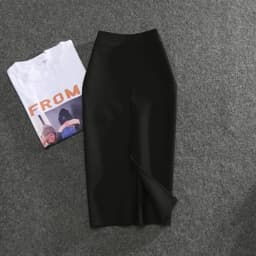 2026 New Women's Pencil Skirts Solid Pur High Waist Slim Fit Girl Summer Office Lady Elastic Female Sexy Tube Faldas PL211
