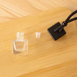 1PC Dyed Square Cap Black Cap Empty Bottle Car Essential Oil Diffuser Fragrance Air Freshener Scent Perfume Bottle Ornament