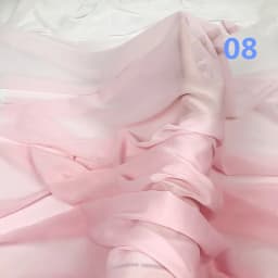 Rainbow Gradient Color Chiffon Fabric 30D Organza Tulle Fabric For Diy Ancient Style Hanfu Wedding Dress Stage Party Decor