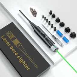 Rifle Laser Bore Sight Scope Laser Boresighter Caliber .22 to .78 Laser Collimador