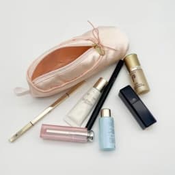 Creative Ballet Shoe Cosmetic Storage Bag Stylish Makeup Organizer Pencils Storage Case Perfect for Dance Enthusiasts