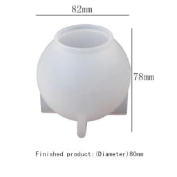 DIY Crystal Silicone Egg Ball Dragon Mold Egg Shaped Night Light Lamp Set Home Decoration Mirror Epoxy Silicone Mould For Resin
