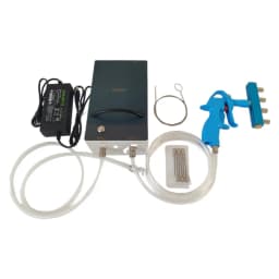 Electric Meat Saline Syringe Pump High Pressure Bacon Pump Gun Electric Injector Meat Processor with 316 Stainless Steel Needle