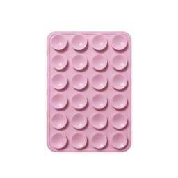 Double-Sided Suction Cup Phone Mount, Silicone Suction Phone Case Adhesive Sticky Phone Grip Hands-Free Phone Grip Phone Stand