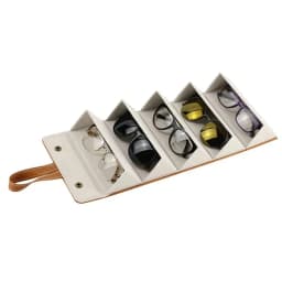 Multi-slot Portable Glasses Organizer 2/3/4/5/6 Multi-slot Eyeglasses Storage Display Travel Sunglasses Case
