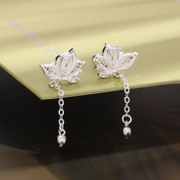 925 Sterling Silver Hollow Butterfly Stud Earrings For Women Luxury Designer Jewelry Wholesale Accessories Prevent Allergies