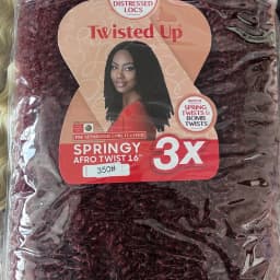 3X Springy Afro Twist Synthetic Braid 16/24inch Short Soft Afro Twist Crochet Braiding Hair Natural Hairstyles For Black Women
