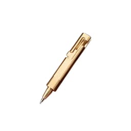 Outdoors EDC Brass Writing Tools Cylindrical Bolt Ballpoint Pen Mini Keychain Business Signature Stationery Gift Pen EDC