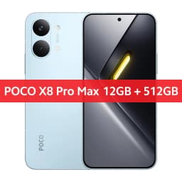 Xiaomi POCO X8 Pro Max 2026 Mobile Phones Global Version 8500mAh 6.83'' 1.5K 120Hz Ultra-Bright AMOLED Display Dimensity 9500s