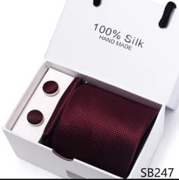 Classic Style 65 Colors Sales Silk Tie Handkerchief Cufflink Set Men Necktie Box Solid Color Sky Blue Fit Wedding Office Cravat