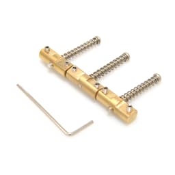 3pcs Guitar Bridge Saddles In-Tune Goto Compensated Guitar Bridge Saddles Brass Material For Tele guitar Replacement
