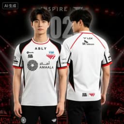 telecom Team PEYZ Player Esports Match Jersey Short-sleeve Sports T-shirt