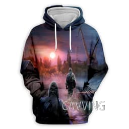 New Fashion Stalker Game 3D Printed Clothes Streetwear Men Hoodies Sweatshirt Fashion Hooded Long Sleeve Pullover Tops