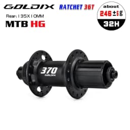 GOLDIX M370 32H Boost MTB Hub 36T Ratchet Center Lock Disc Brake Sealed Bearings HG XD MS 10-12 Speed Front Rear MTB Bicycle Hub