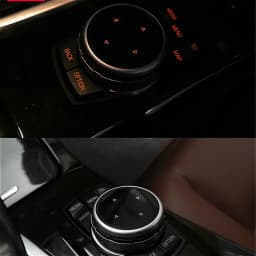 Multimedia Buttons Cover IDrive Stickers Universal Fit Vinyl Decals for Vehicle Interior Accessor